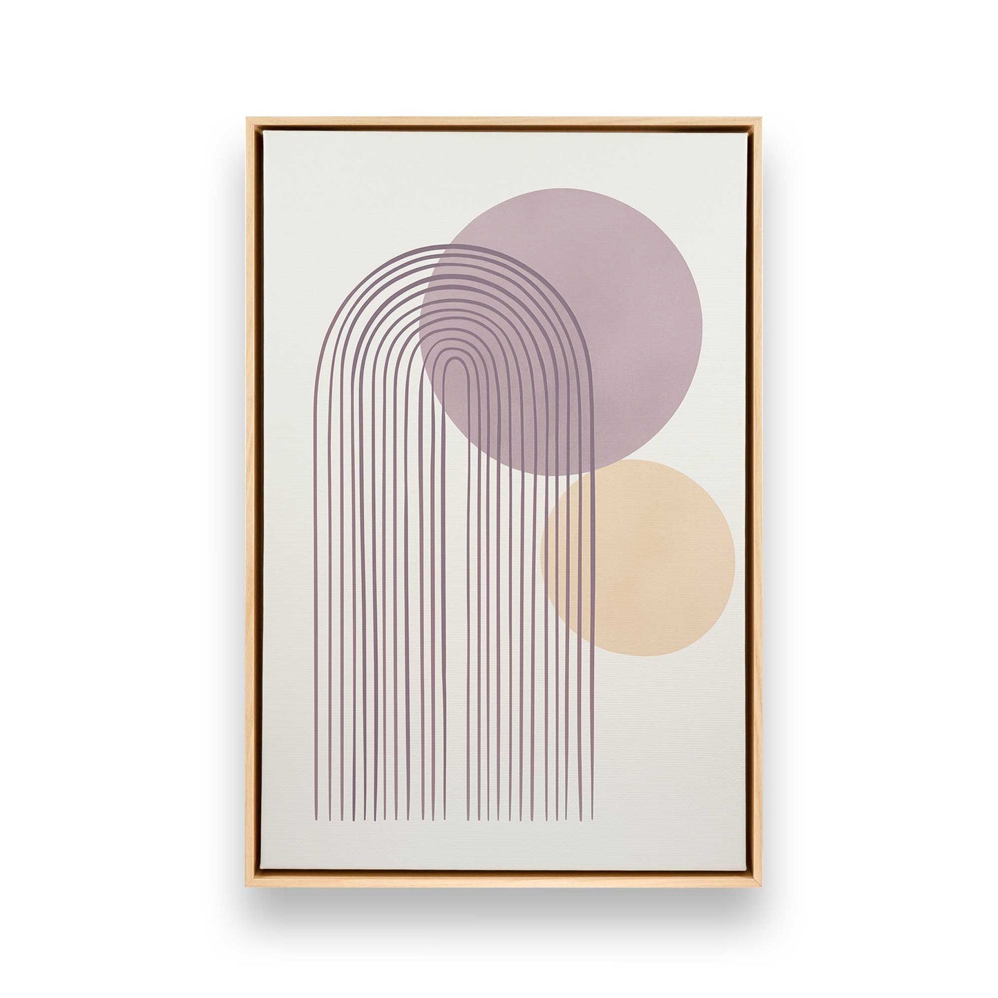 [Color:American Maple], Picture of art in a American Maple frame