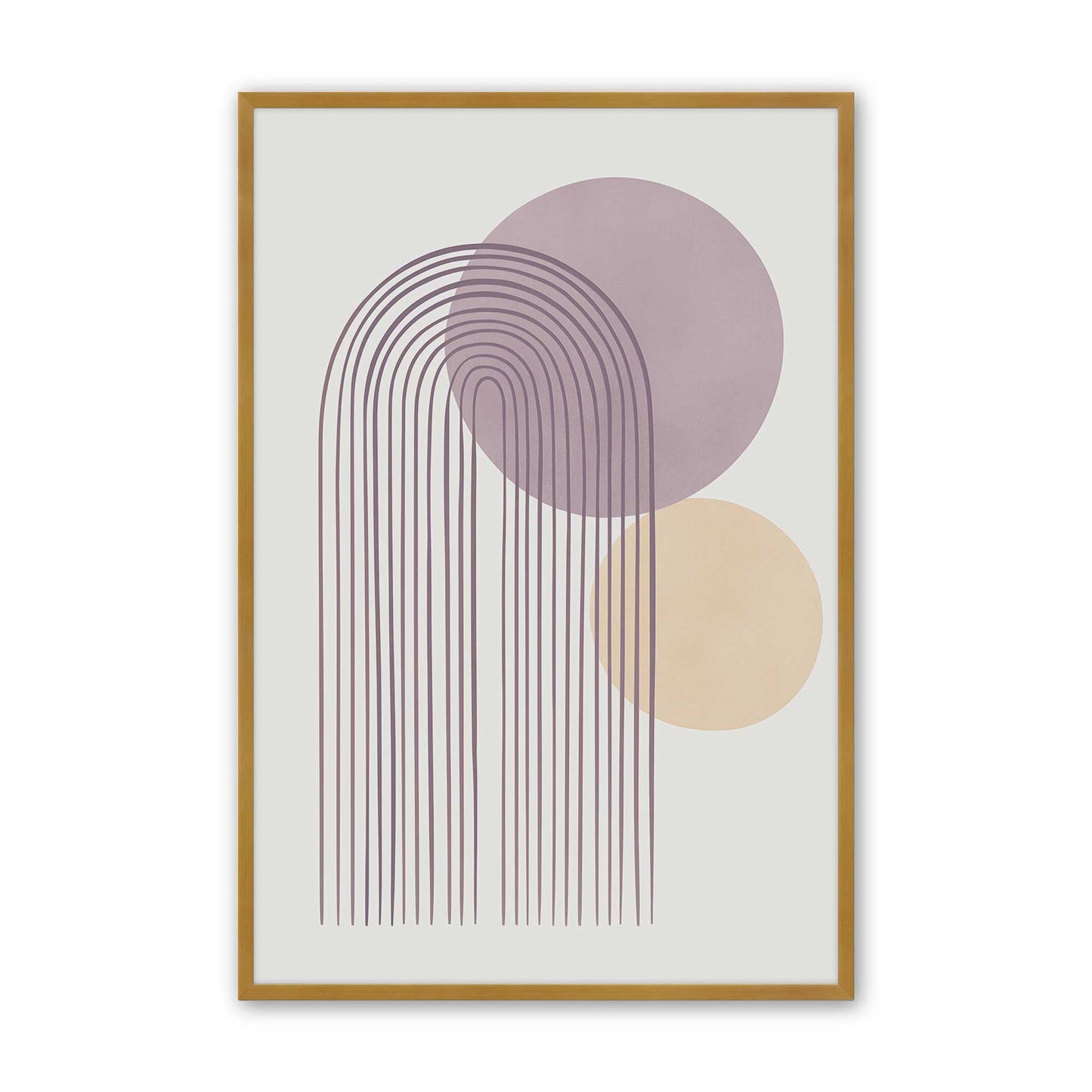 [Color:Polished Gold], Picture of art in a Polished Gold frame