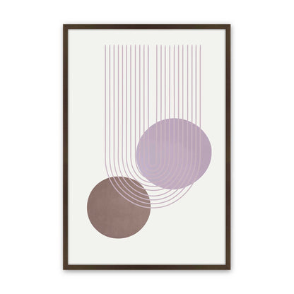 [Color:Belvinder Brown], Picture of art in a Belvinder Brown frame