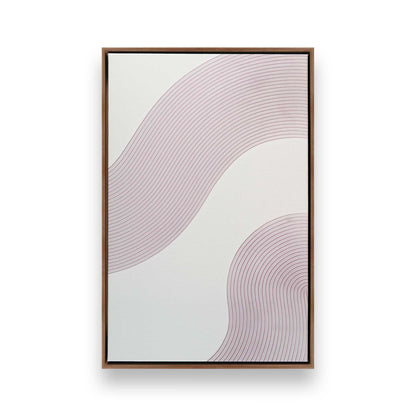 [Color:Walnut], Picture of art in a Walnut frame