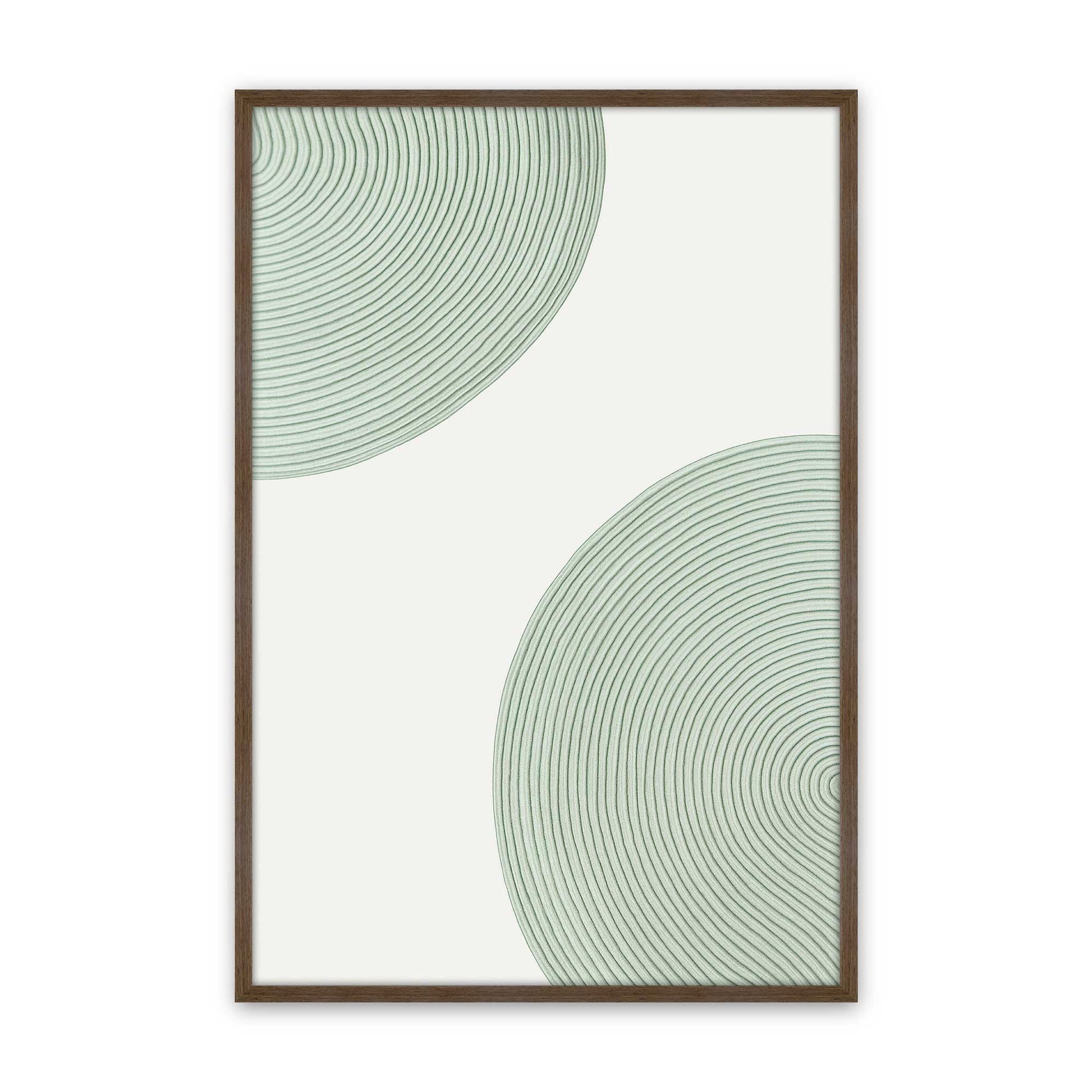[Color:Walnut], Picture of art in a Walnut frame