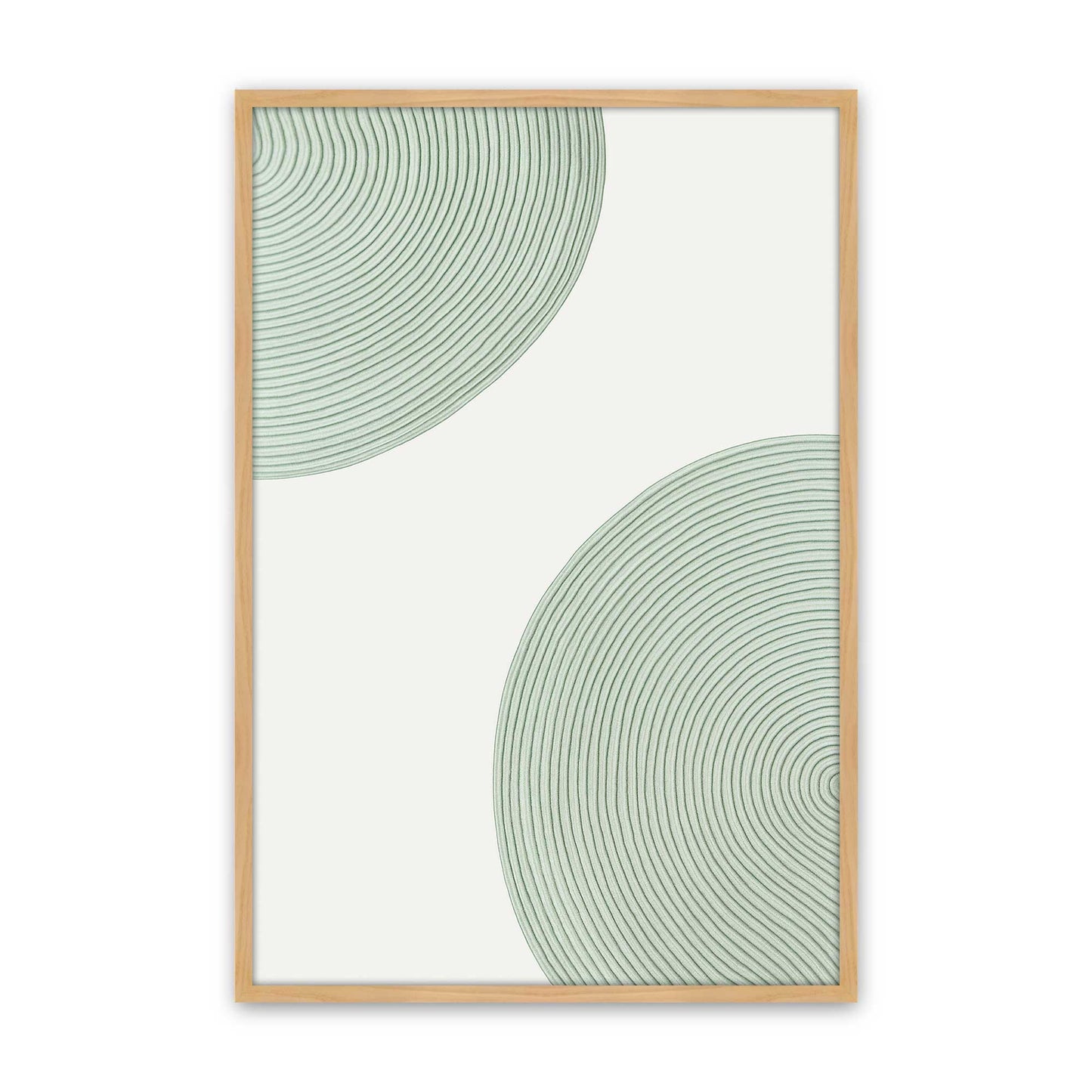 [Color:American Maple], Picture of art in a American Maple frame