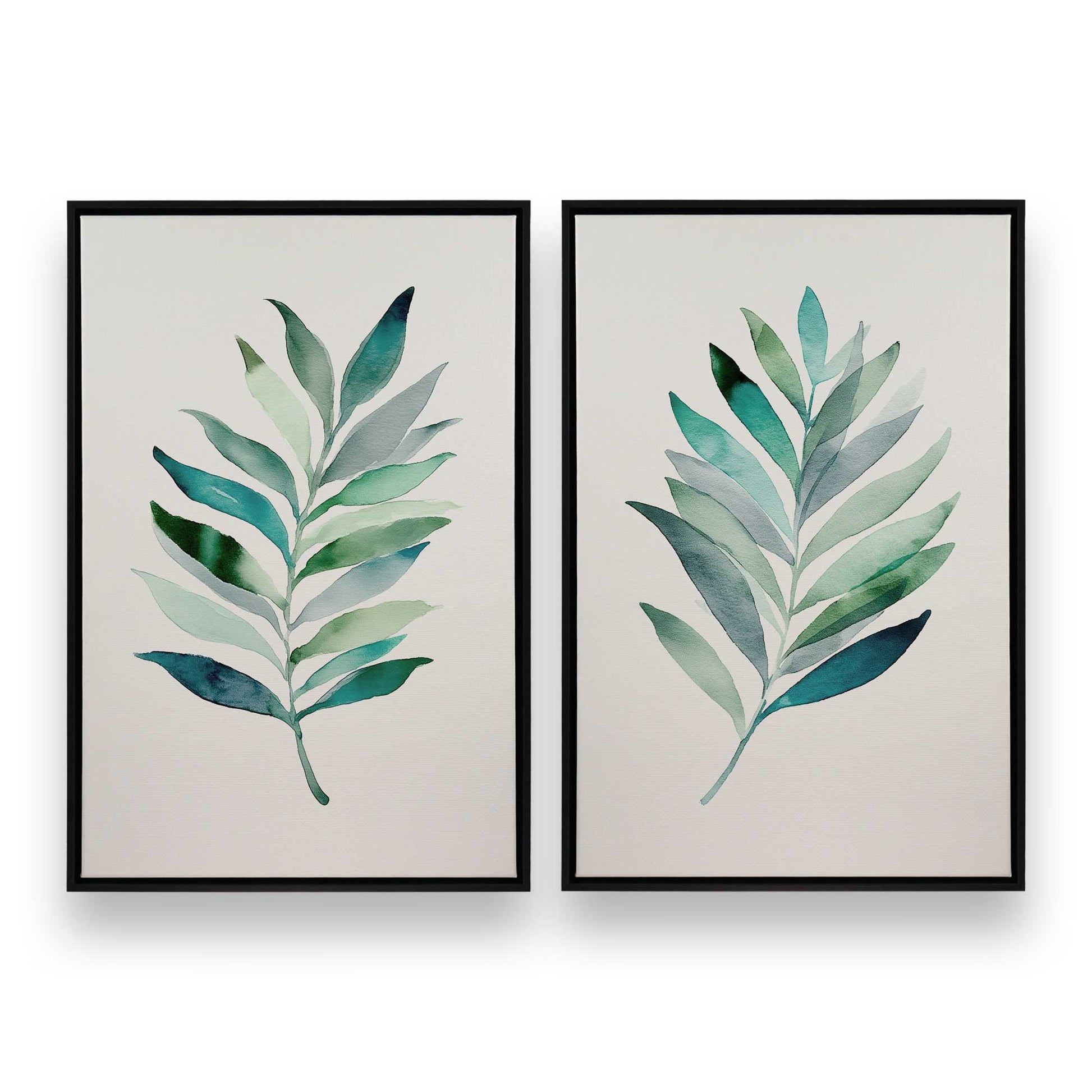 [Color:Satin Black], Picture of art in a Satin Black frame