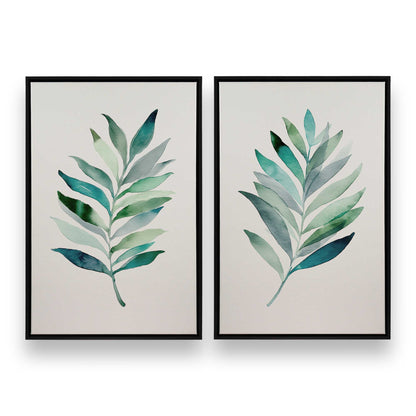 [Color:Satin Black], Picture of art in a Satin Black frame