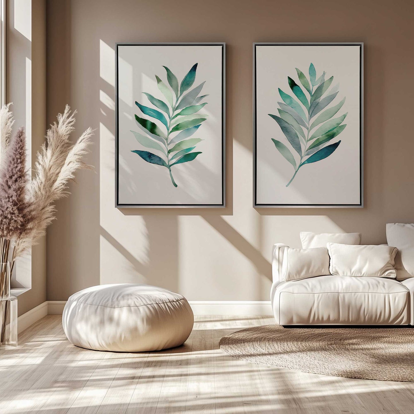 [Color:Opaque White], Picture of art in a White frame