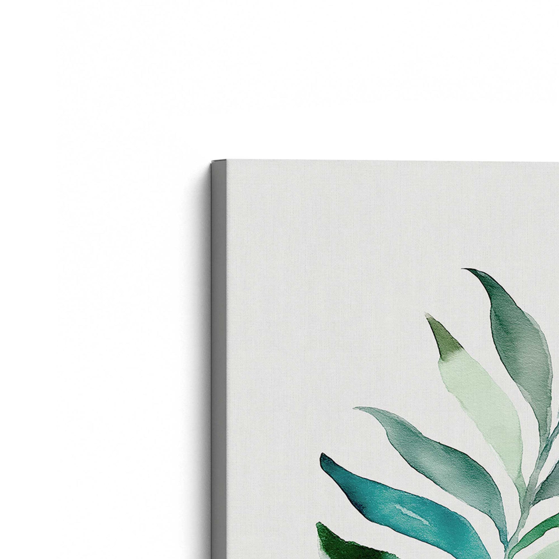 [Color:Stretched Canvas], Picture of the corner of the art