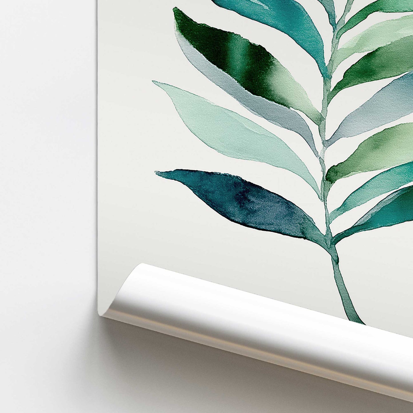 [color:Rolled Print], Picture of close up of art