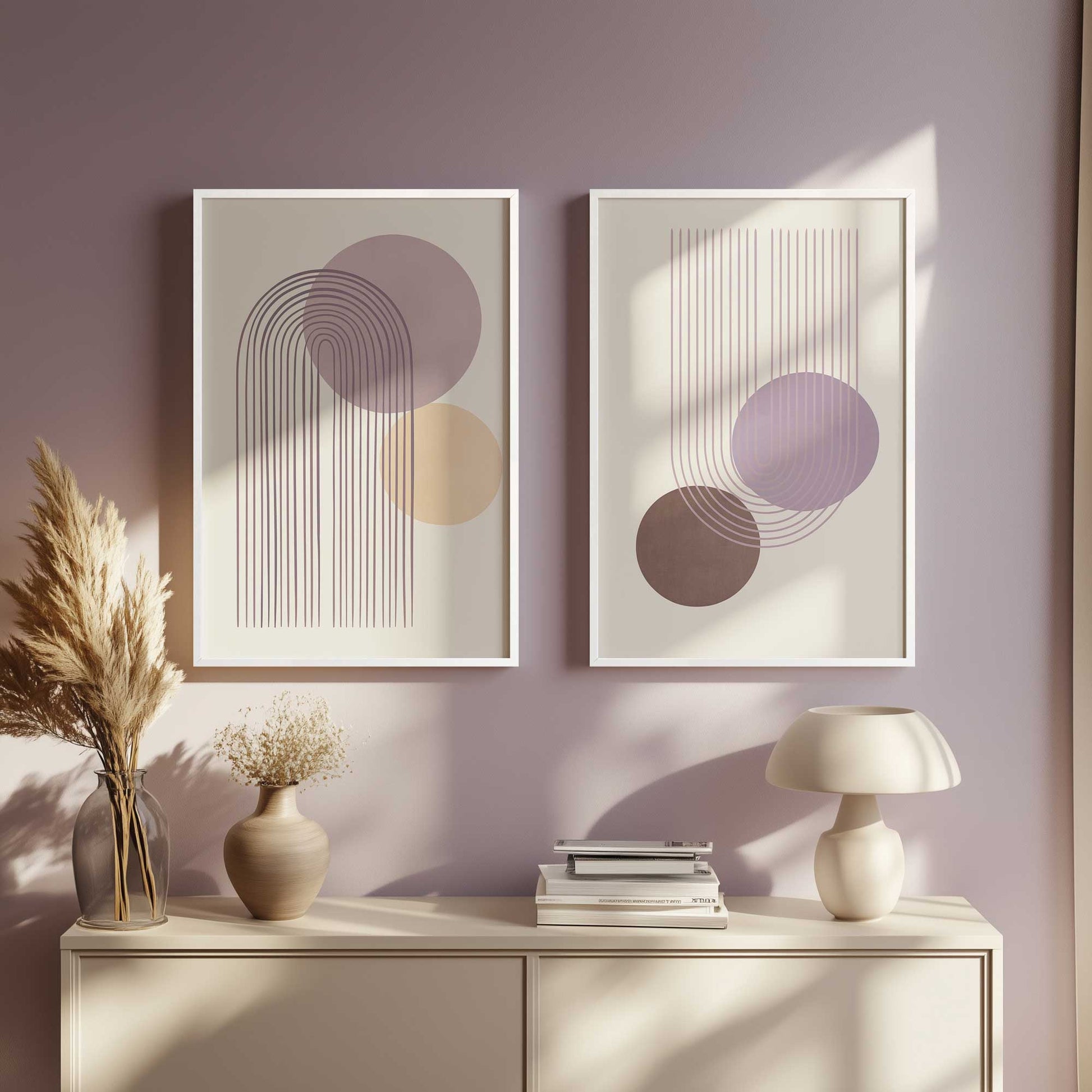 [Color:American Maple], Picture of art in a American Maple frame