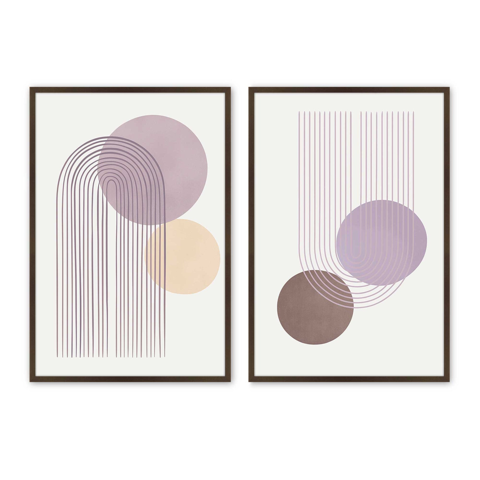 [Color:Belvinder Brown], Picture of art in a Belvinder Brown frame