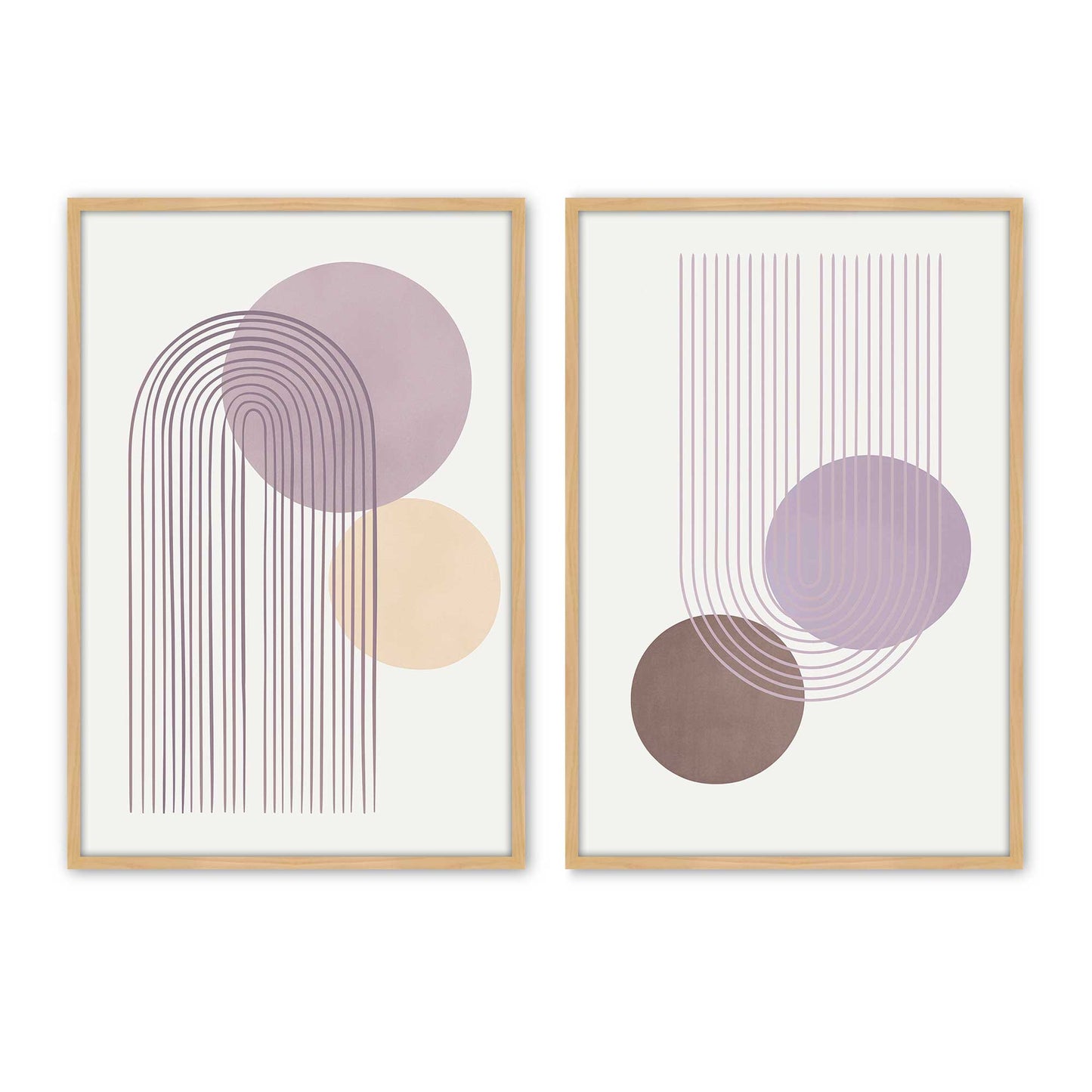 [Color:American Maple], Picture of art in a American Maple frame