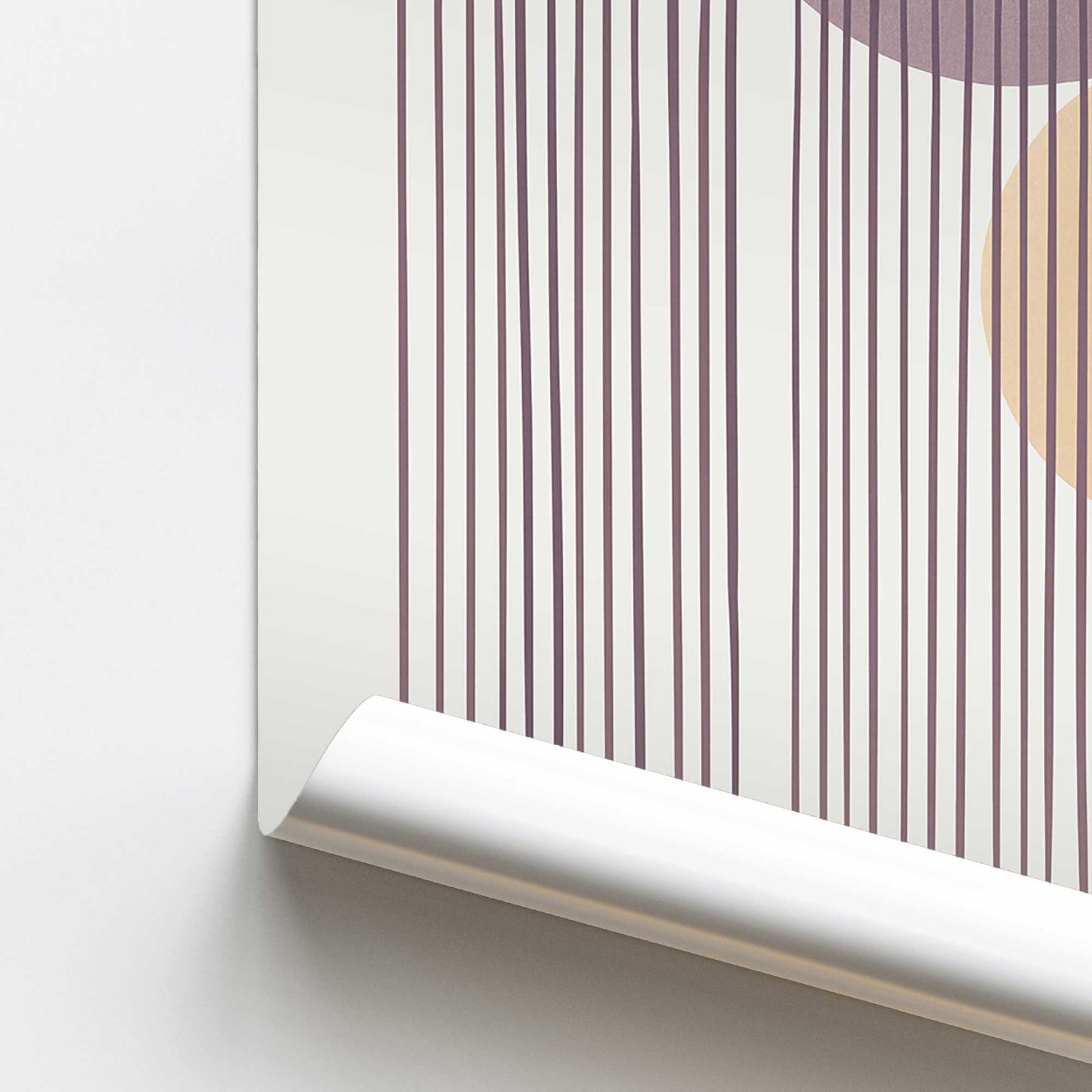[color:Rolled Print], Picture of close up of art