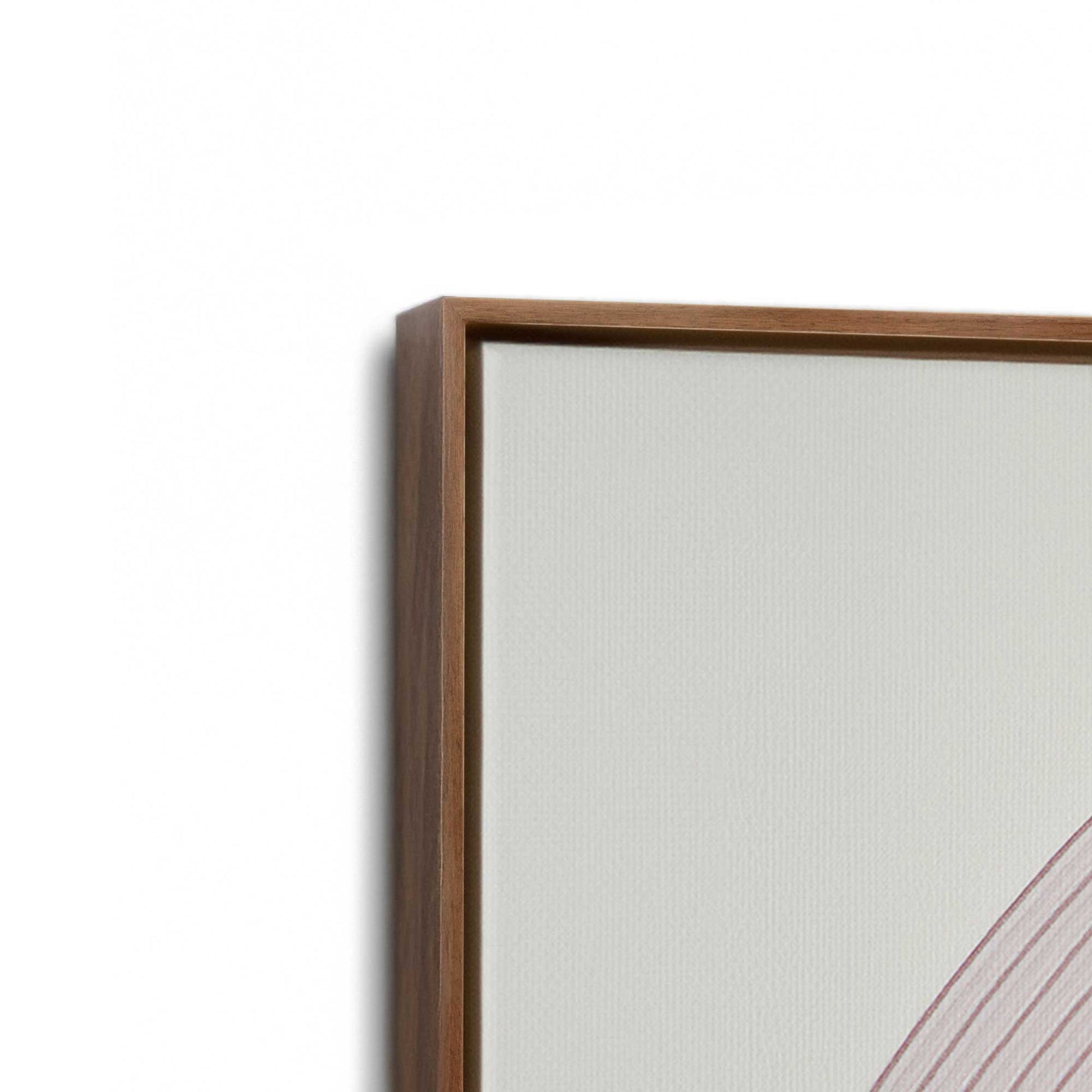 [Color:Walnut], Picture of the corner of the art