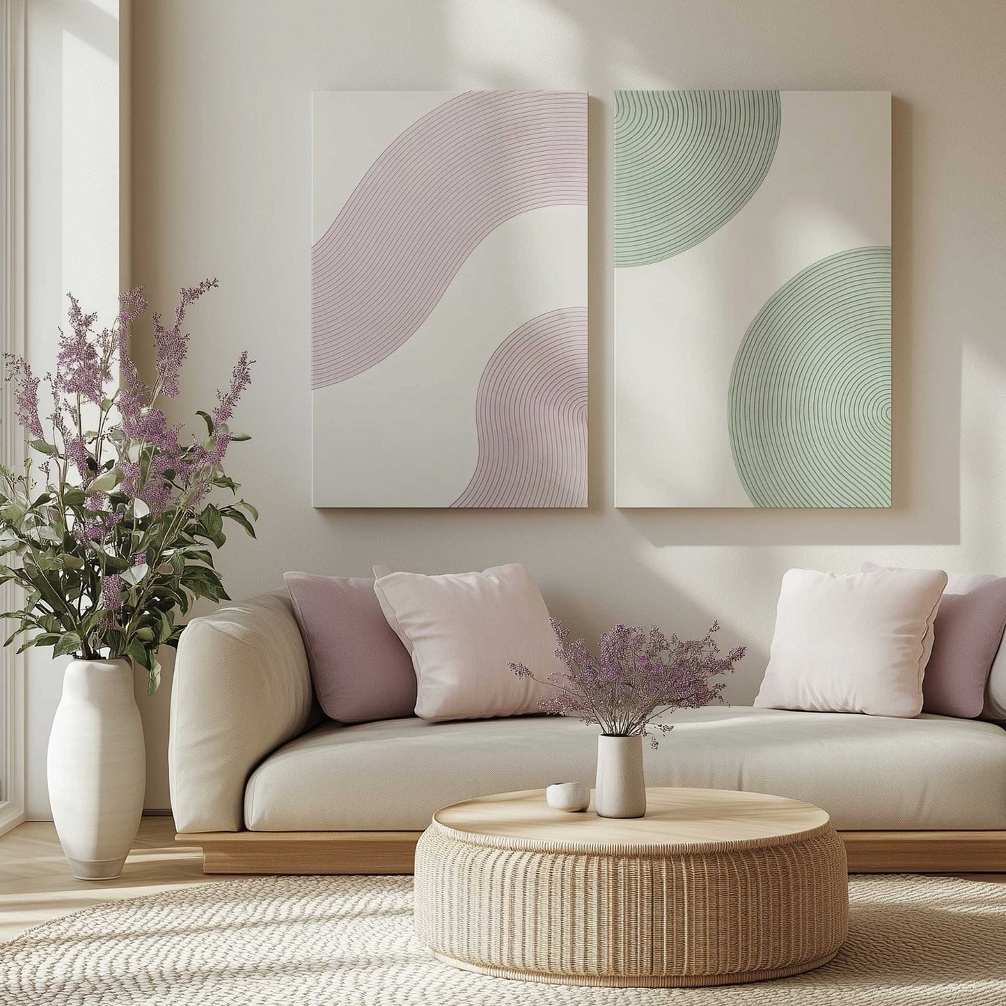 [Color:Stretched Canvas], Picture of art