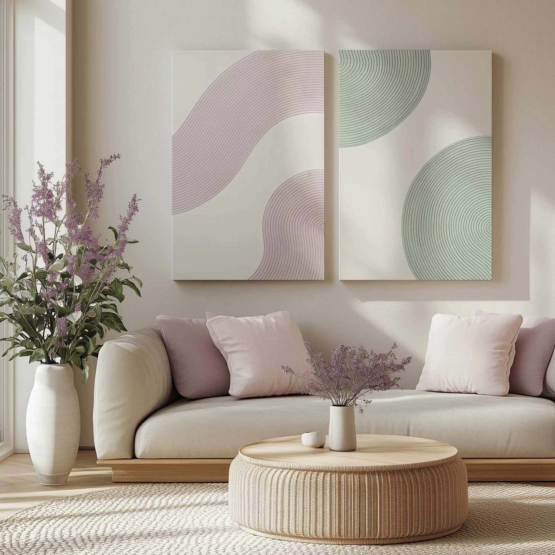 [Color:Stretched Canvas], Picture of art