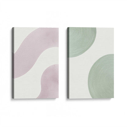 [Color:Stretched Canvas], Picture of art at an angle