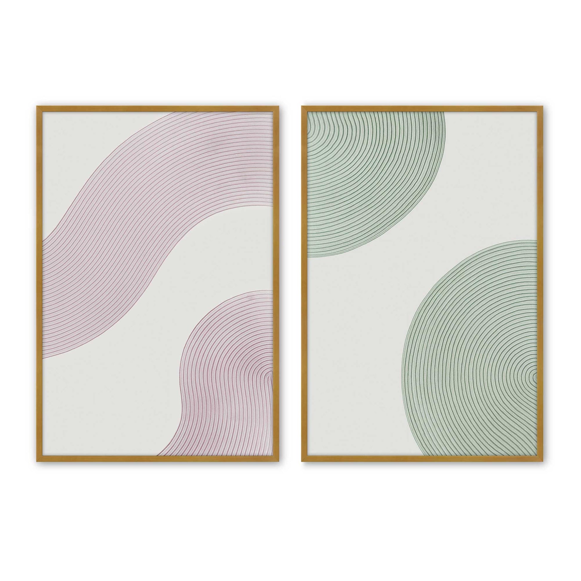 [Color:Polished Gold], Picture of art in a Polished Gold frame