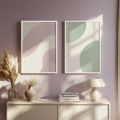 [Color:Belvinder Brown], Picture of art in a Belvinder Brown frame