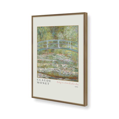 [Color:Brushed Gold], Picture of art in a Brushed Gold frame of the corner