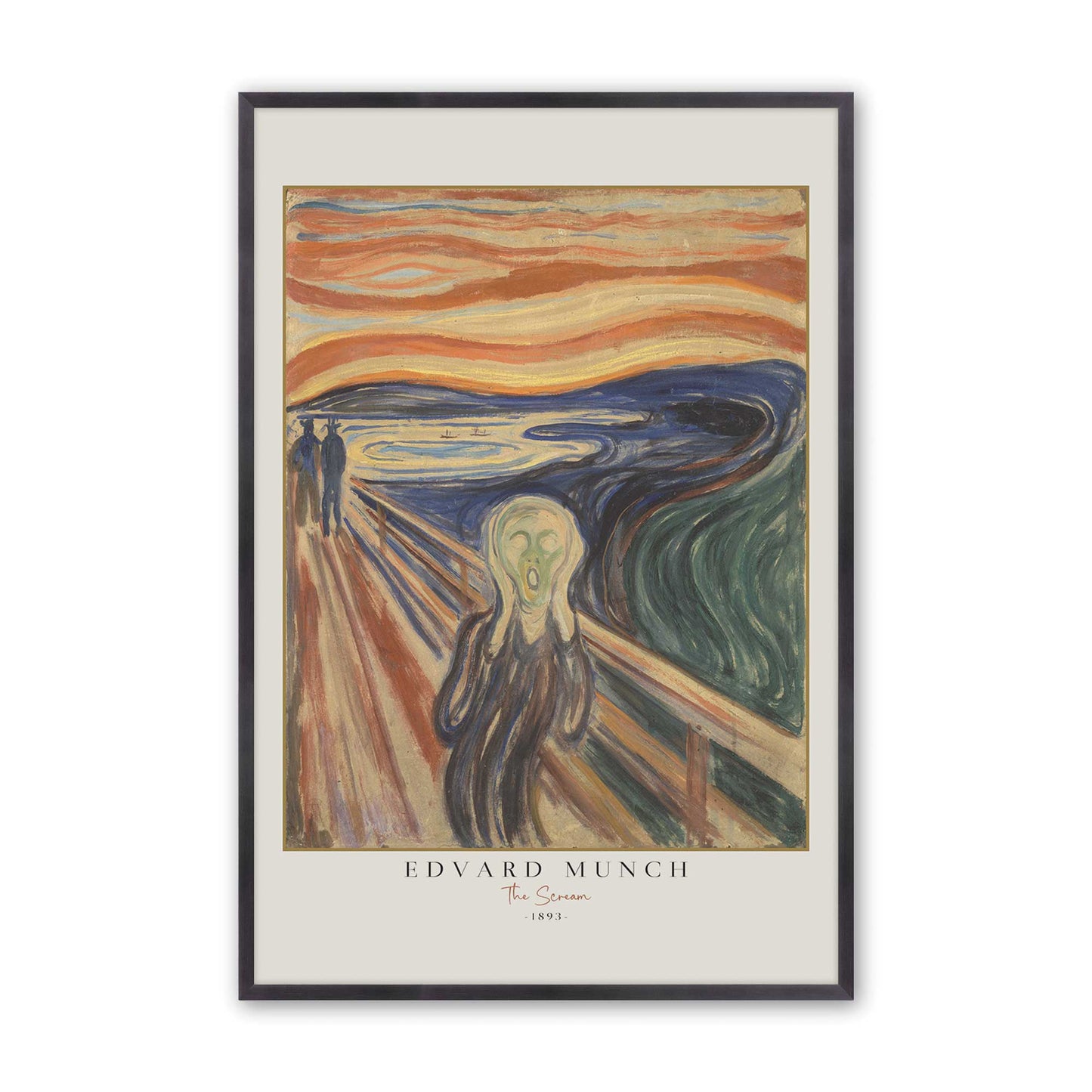 [Color:Weathered Zinc], Picture of art in a Weathered Zinc frame