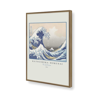 [Color:Brushed Gold], Picture of art in a Brushed Gold frame of the corner