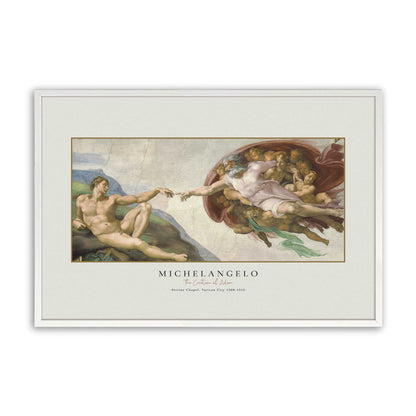 [Color:Opaque White], Picture of art in a Opaque White frame