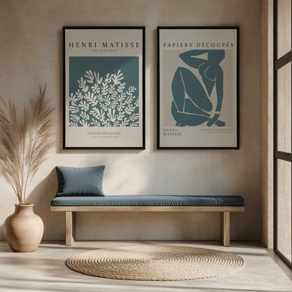 [Color:Opaque White], Picture of art in a White frame