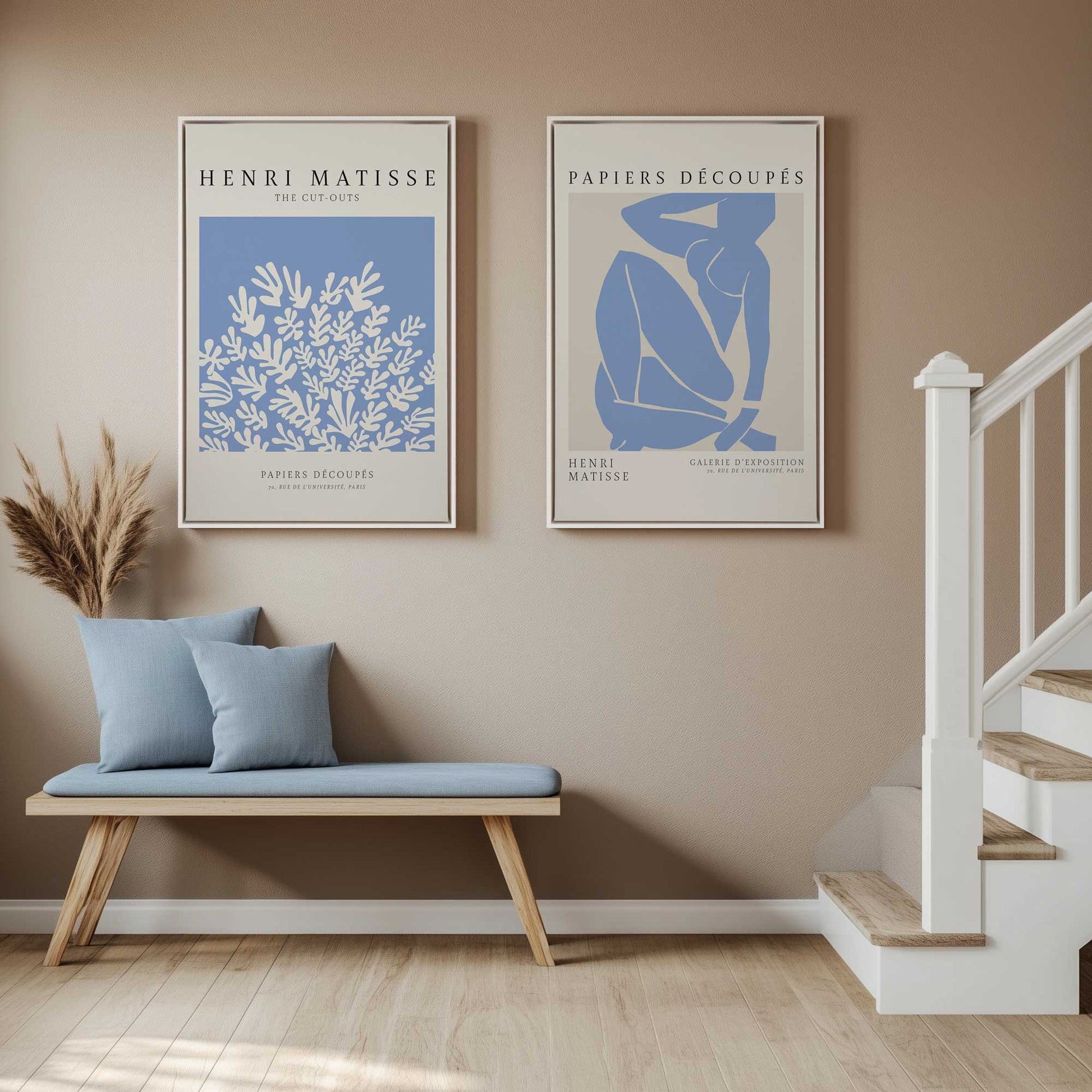 [Color:Satin Black], Picture of art in a Satin Black frame