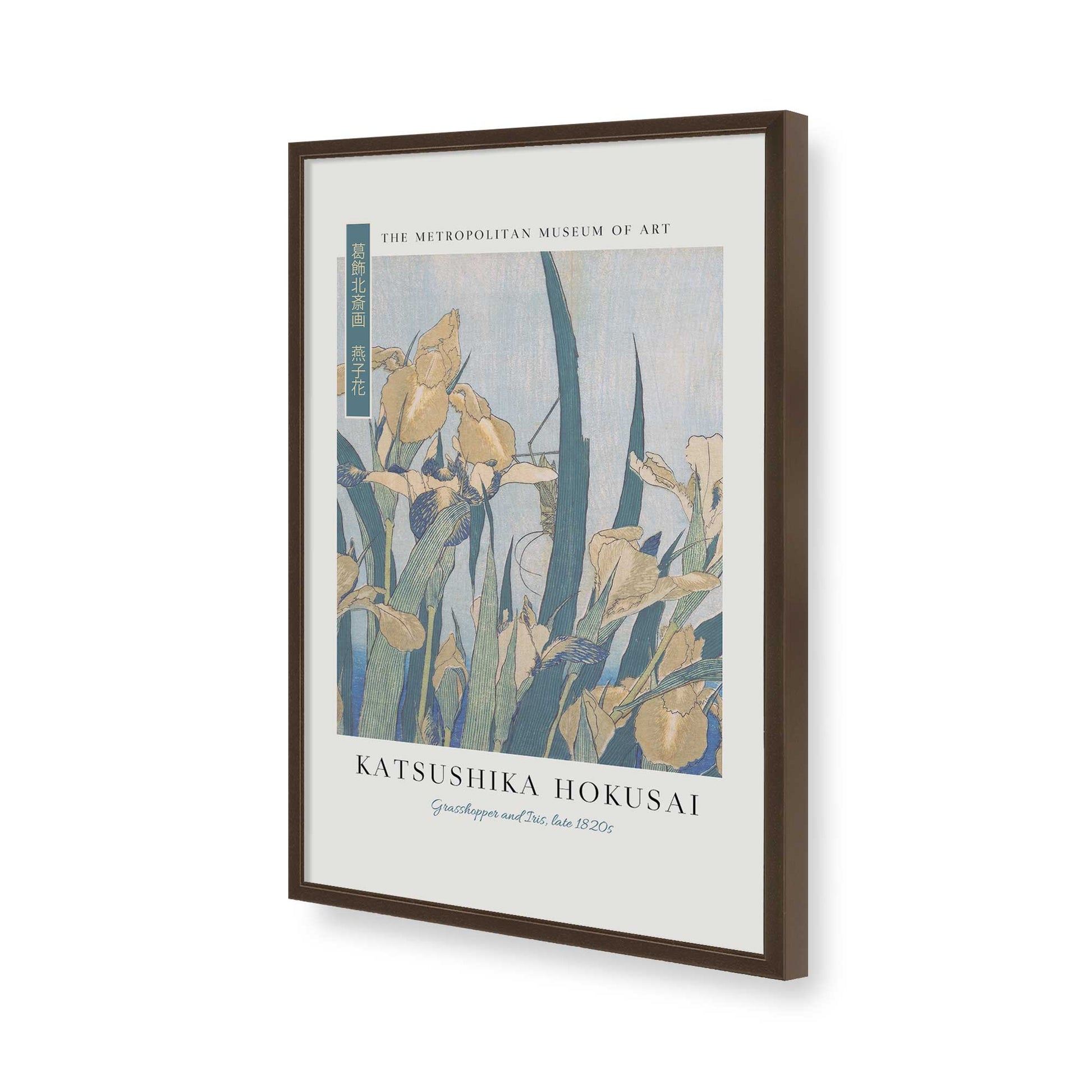 [Color:Belvinder Brown], Picture of art in a Belvinder Brown frame of the corner