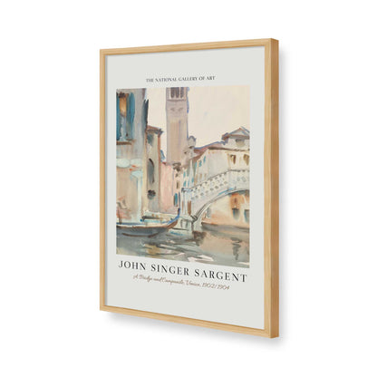 [Color:American Maple], Picture of art in a American Maple frame of the corner