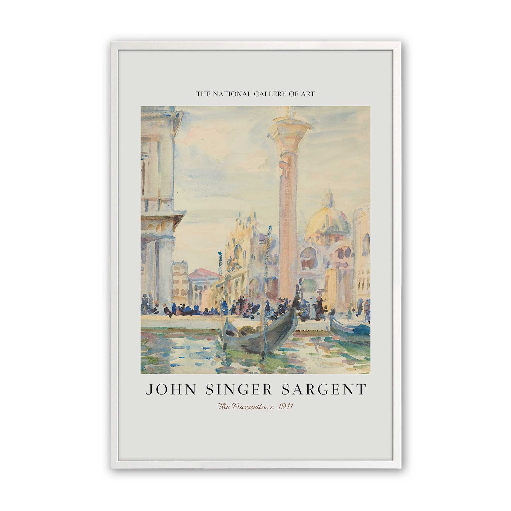 [Color:Opaque White], Picture of art in a Opaque White frame