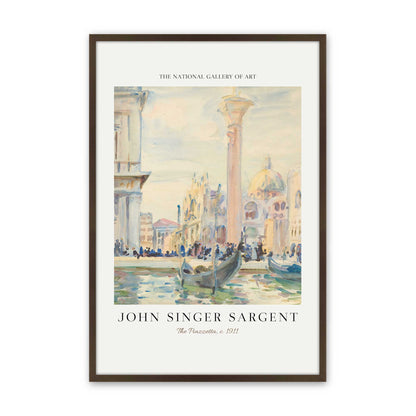 [Color:Brown], Picture of art in a Brown frame