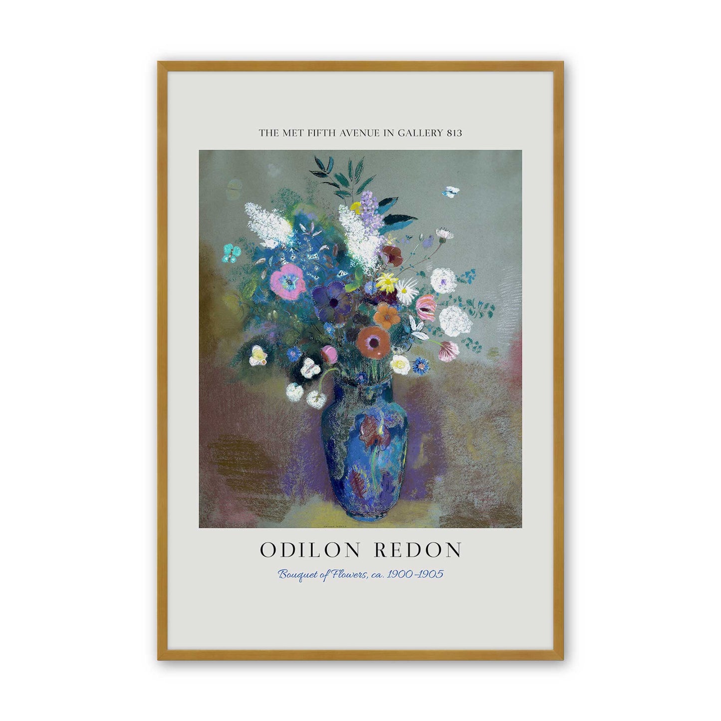 [Color:Polished Gold], Picture of art in a Polished Gold frame