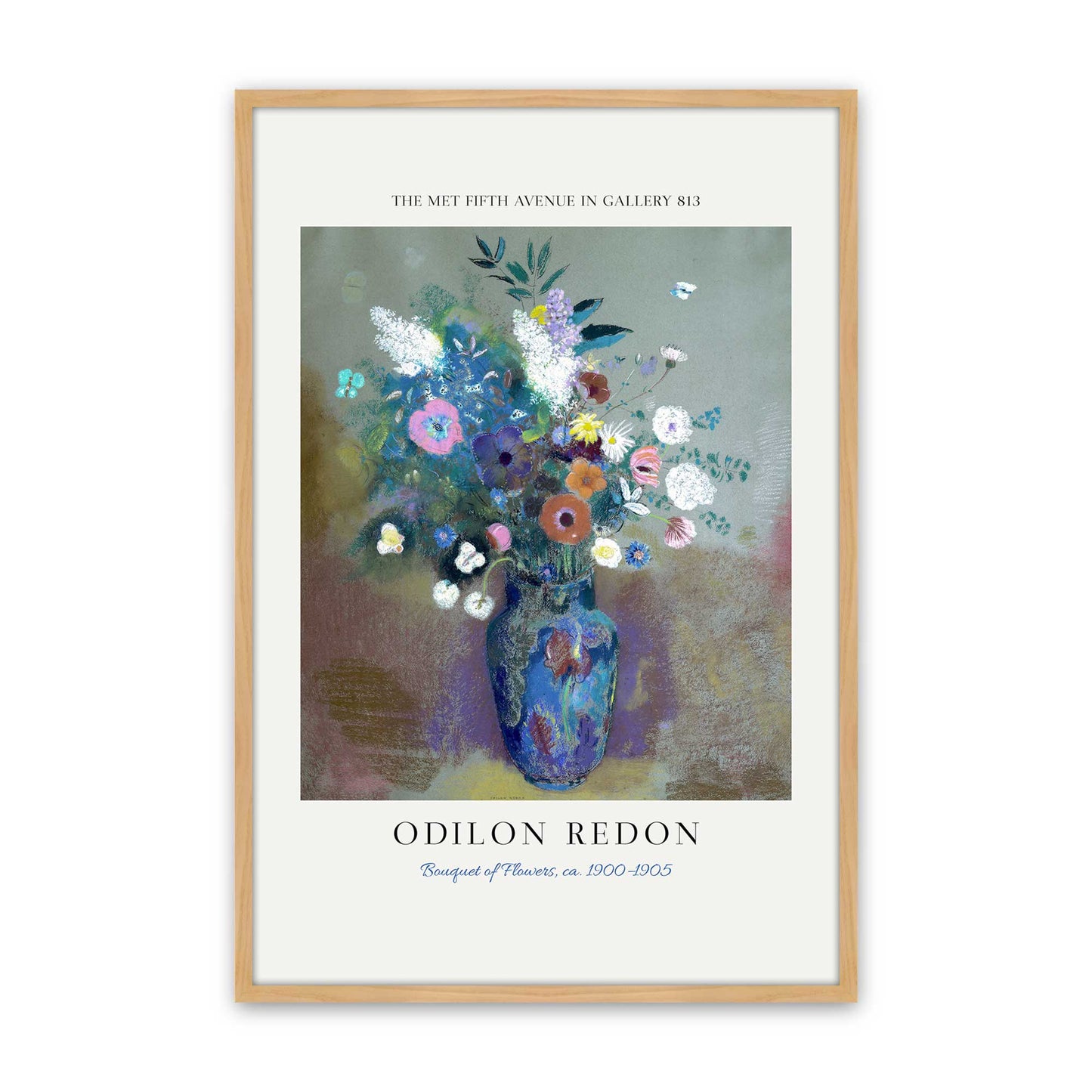 [Color:American Maple], Picture of art in a American Maple frame