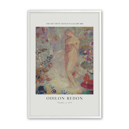 [Color:Opaque White], Picture of art in a Opaque White frame