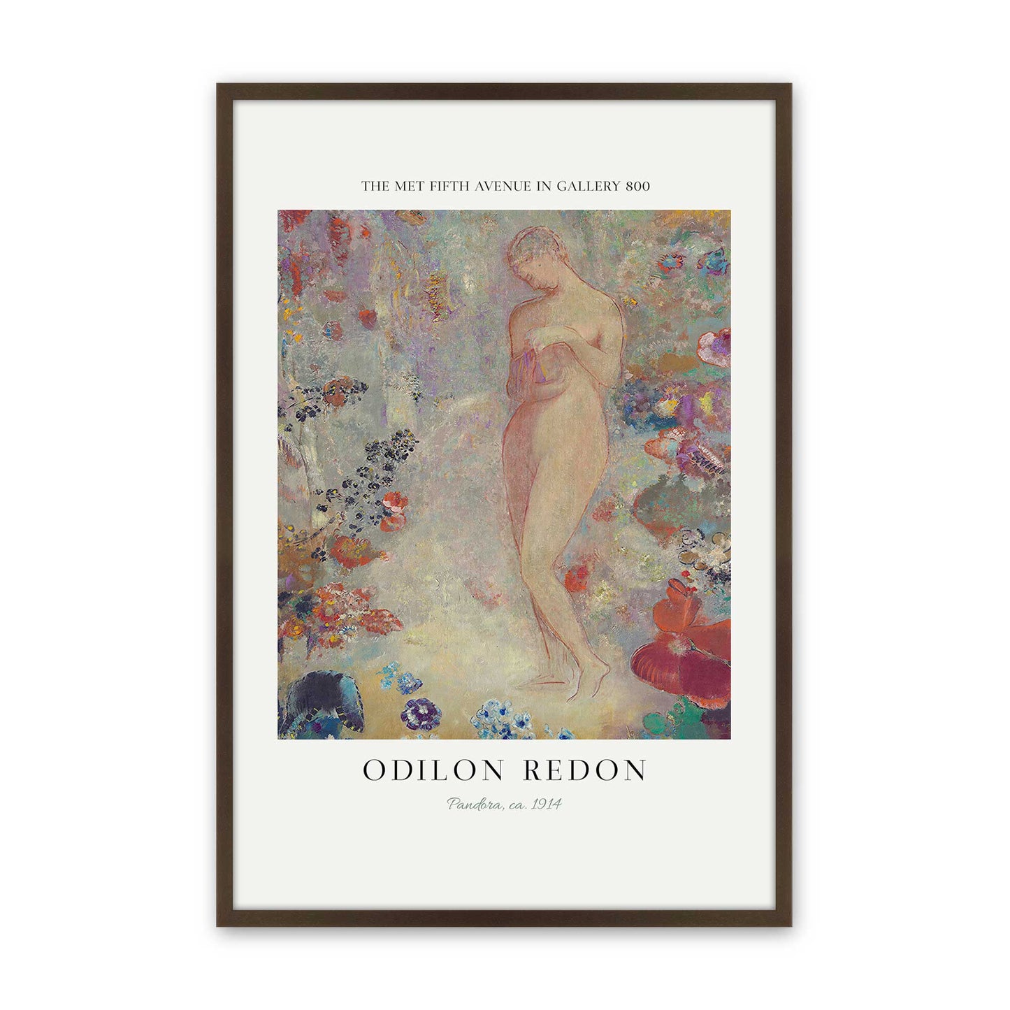 [Color:Belvinder Brown], Picture of art in a Belvinder Brown frame