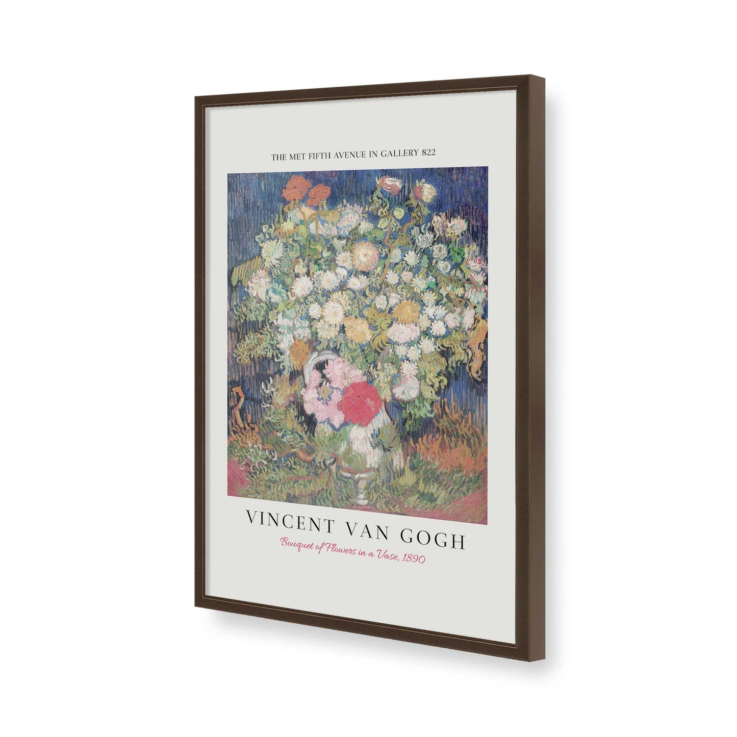 [Color:Belvinder Brown], Picture of art in a Belvinder Brown frame of the corner