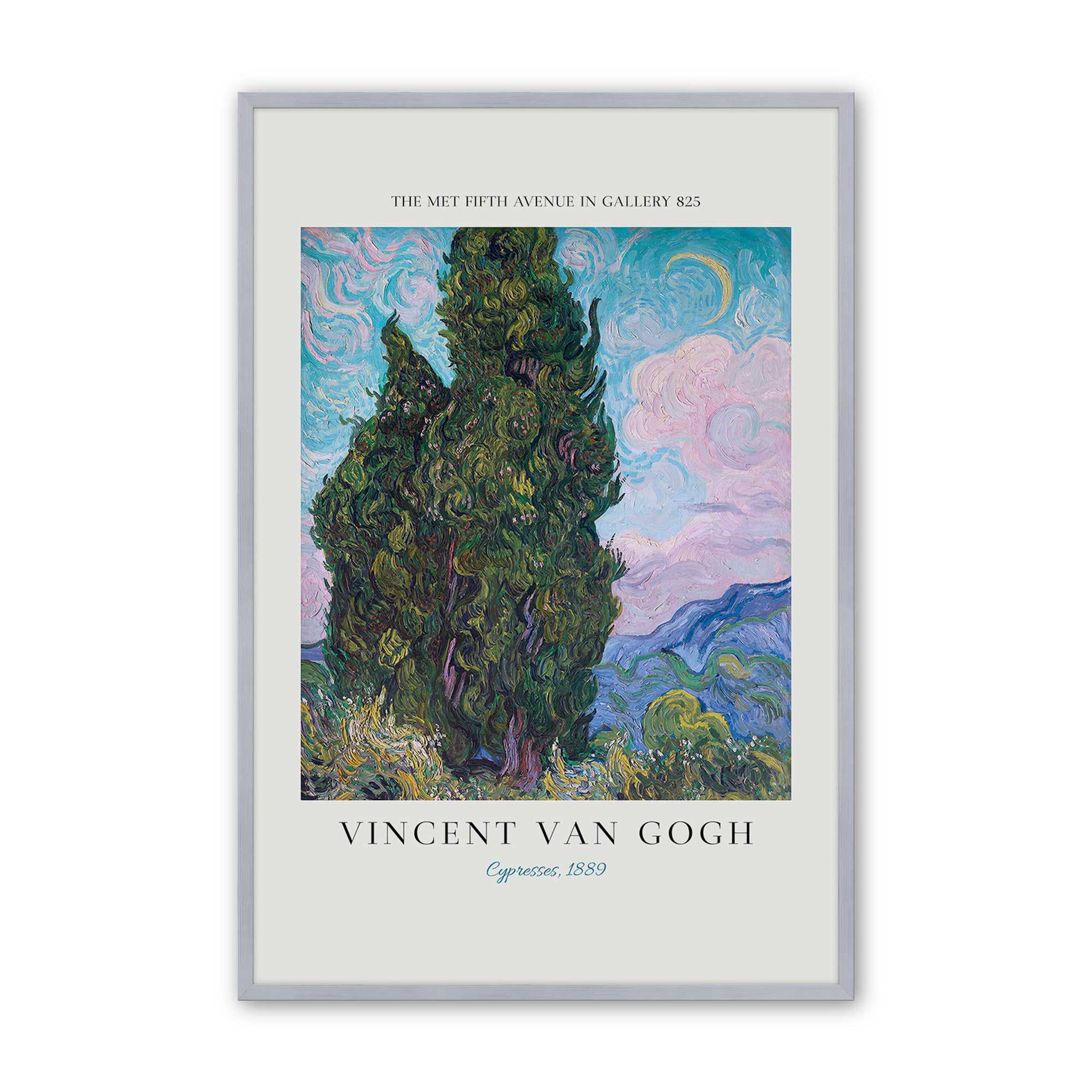 [Color:Polished Chrome], Picture of art in a Polished Chrome frame