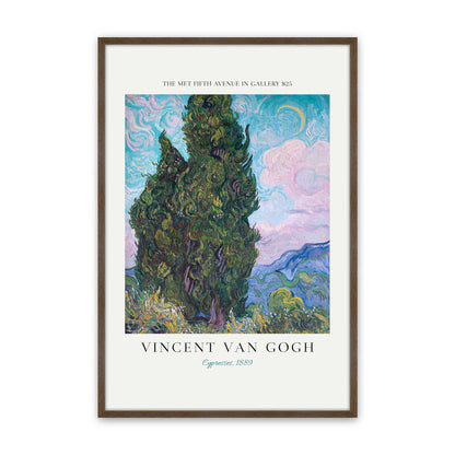 [Color:Walnut], Picture of art in a Walnut frame