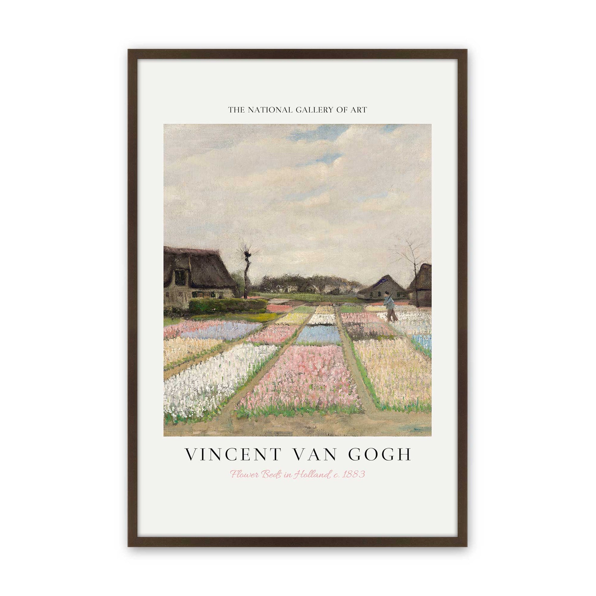 [Color:Brown], Picture of art in a Brown frame