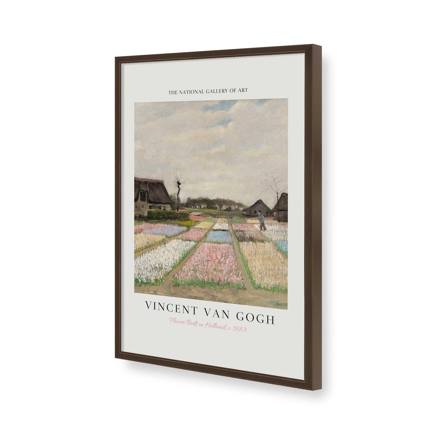 [Color:Belvinder Brown], Picture of art in a Belvinder Brown frame of the corner