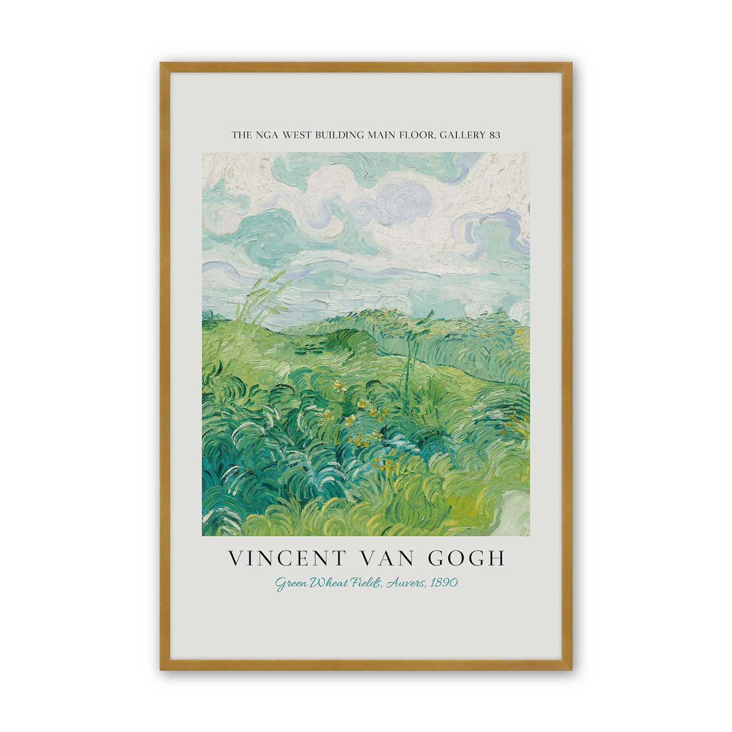 [Color:Polished Gold], Picture of art in a Polished Gold frame