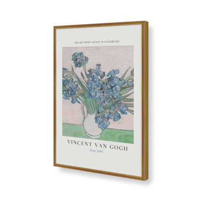 [Color:Polished Gold], Picture of art in a Polished Gold frame of the corner