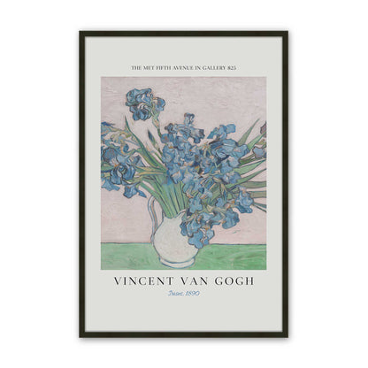 [Color:Satin Black], Picture of art in a Satin Black frame