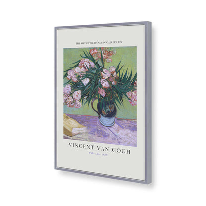 [Color:Polished Chrome], Picture of art in a Polished Chrome frame of the corner