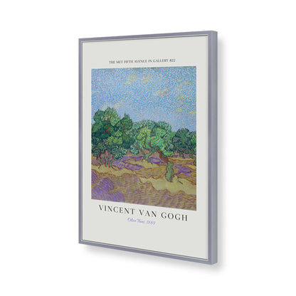 [Color:Polished Chrome], Picture of art in a Polished Chrome frame of the corner