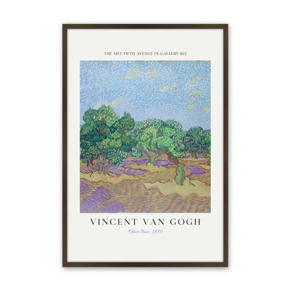[Color:Brown], Picture of art in a Brown frame