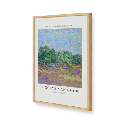[Color:American Maple], Picture of art in a American Maple frame of the corner