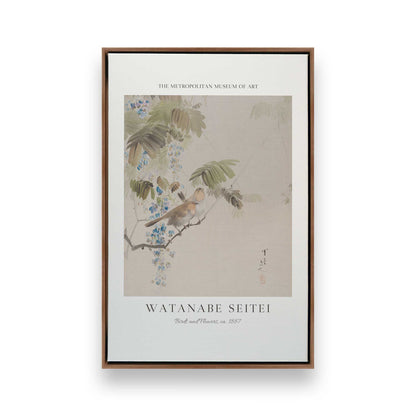 [Color:Walnut], Picture of art in a Walnut frame
