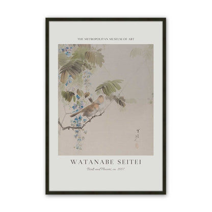 [Color:Satin Black], Picture of art in a Satin Black frame