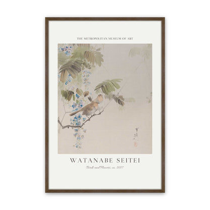 [Color:Walnut], Picture of art in a Walnut frame